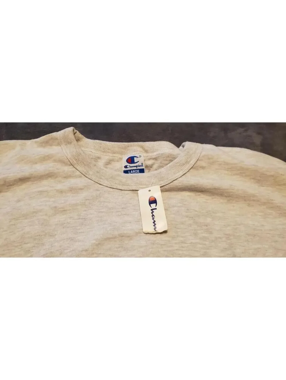 MENS GRAY CHAMPION T SHIRT - NEW WITH TAG - Picture 4 of 6